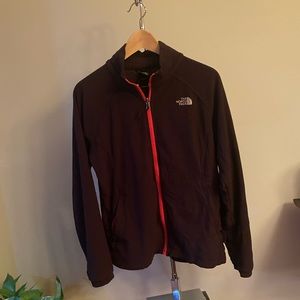 North Face Fleece Zip Up (dark purple)